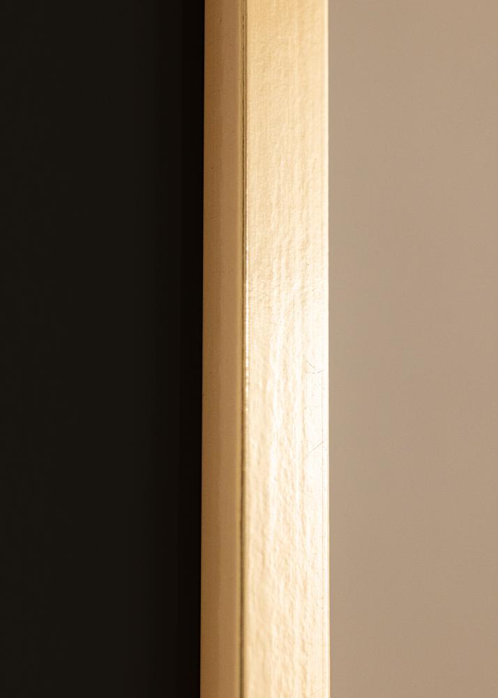 Ramă Trendy Auriu 20x25 cm - Paspartu Negru 14x18 cm