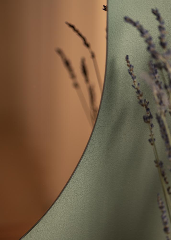 KAILA Oglindă Oval Rose Gold 50x100 cm