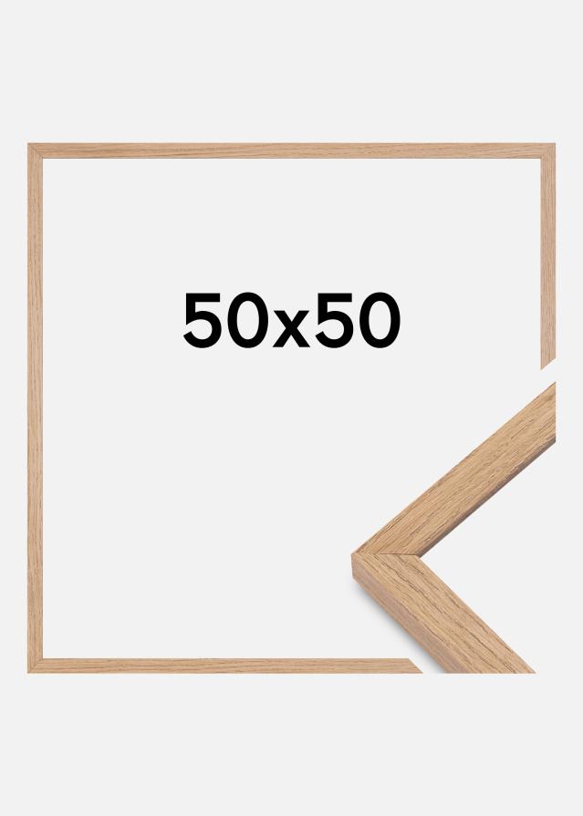 Ramă Montgomery Mat Sticlă antireflex Stejar 50x50 cm