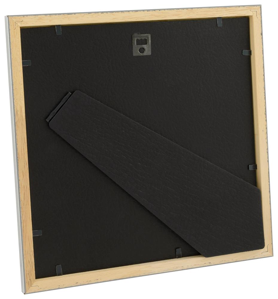 Ramă Slim Mat Sticlă antireflex Argintiu 18x18 cm