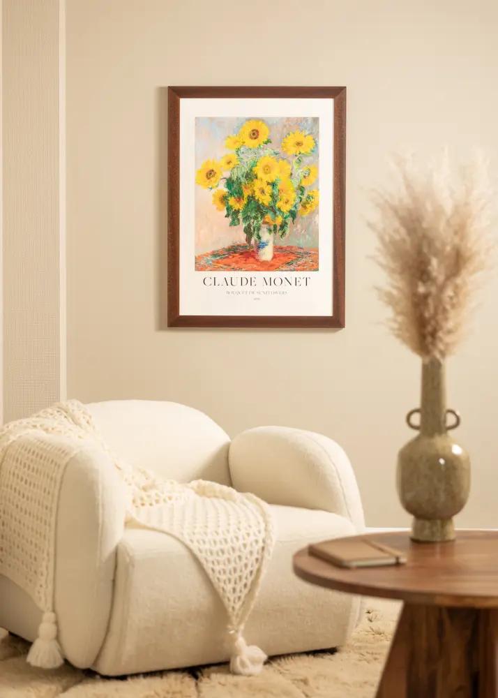 Ramă Juno Sticlă acrilică Tec 56x71 cm