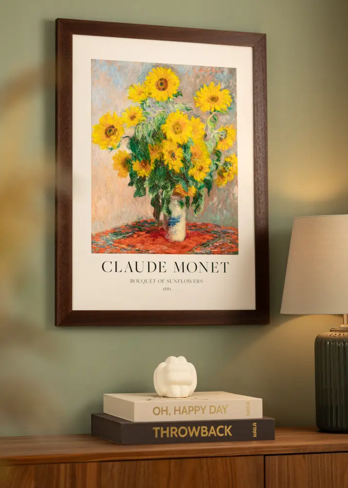 Ramă Juno Sticlă acrilică Tec 56x71 cm