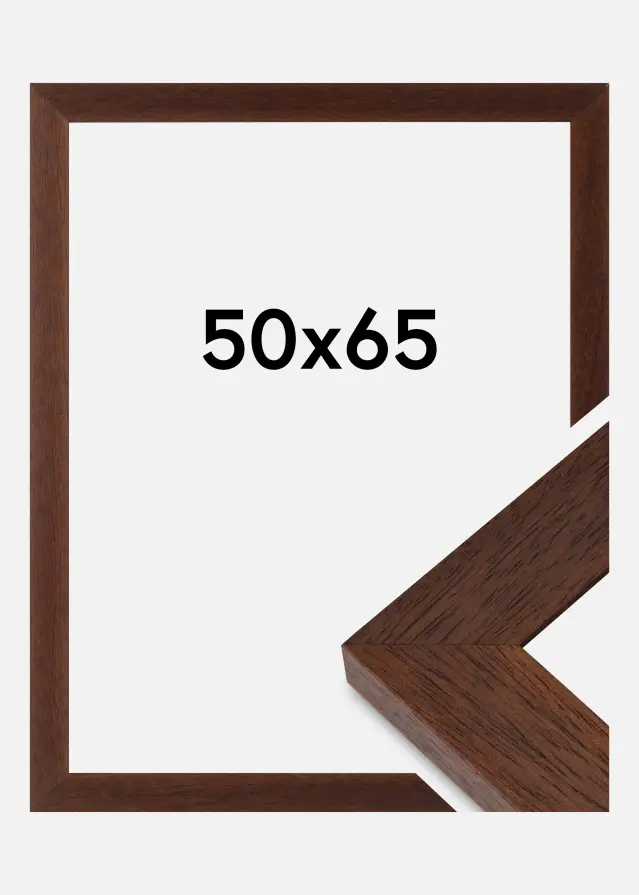 Ramă Juno Sticlă acrilică Tec 50x65 cm