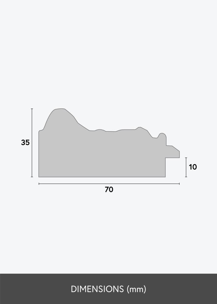 Ramă Durham Negru - Mărime la alegere