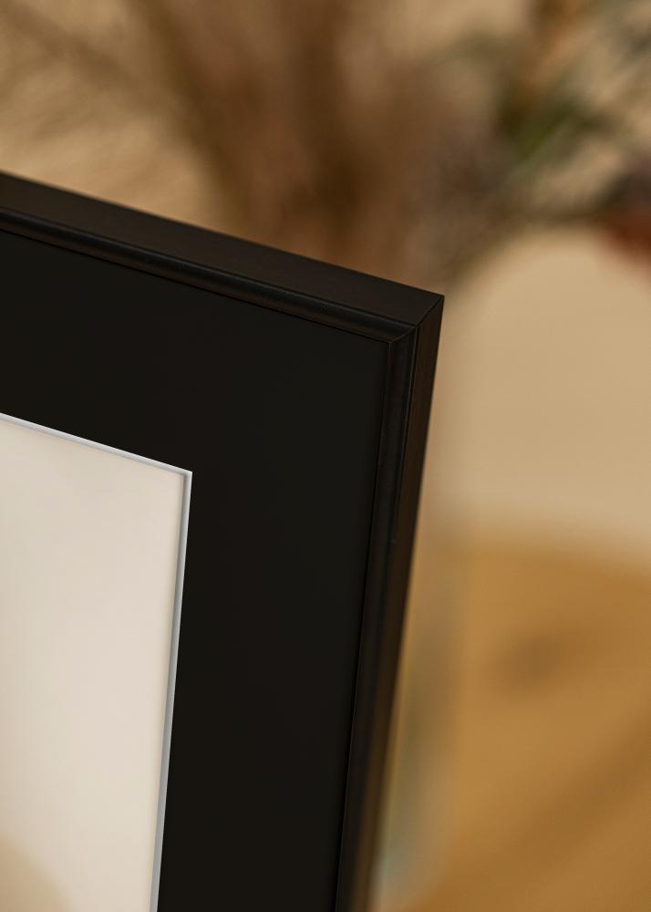 Ramă Visby Negru 30x40 cm - Paspartu Negru 20x28 cm