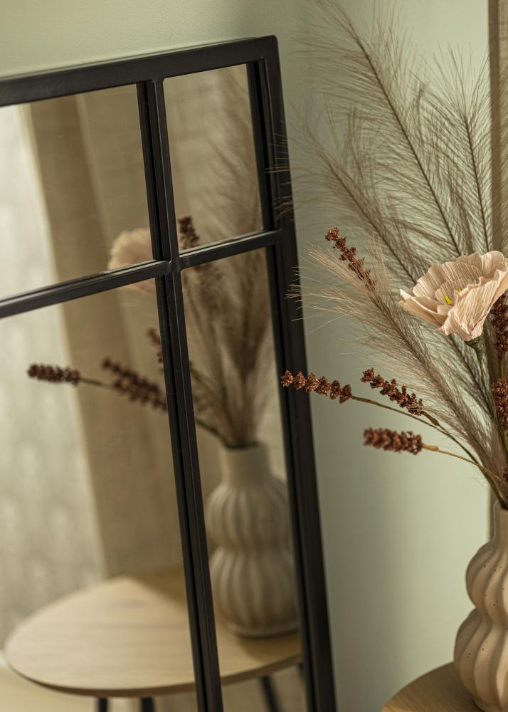 Oglindă Window Negru 70x100 cm