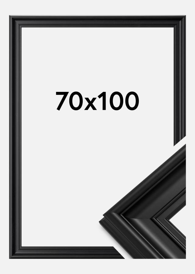 Ramă Mora Premium Sticlă acrilică Negru 70x100 cm