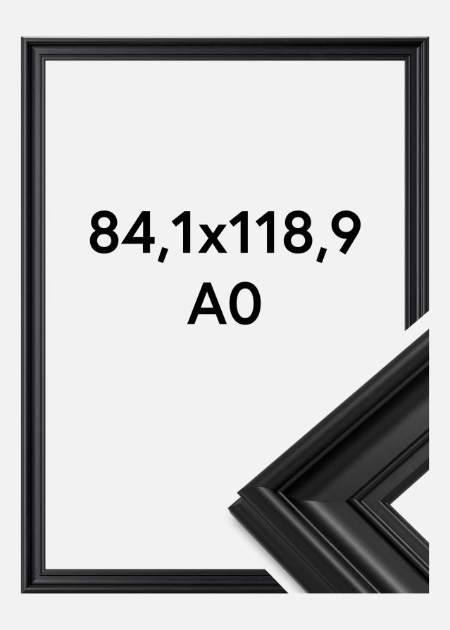 Ramă Mora Premium Negru 84,1x118,9 cm (A0)