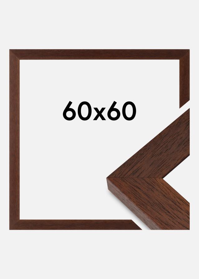 Ramă Juno Sticlă acrilică Tec 60x60 cm