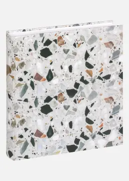 Terrazzo stone Album Negru - 28x29 cm (60 Albe Pagini / 30 foi)