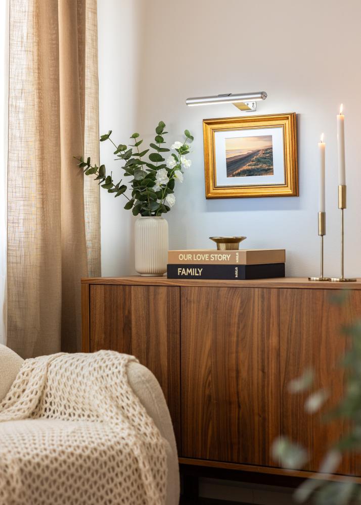 KAILA Lux Lumină pentru Tablouri cu Baterii 33 cm - Argintiu