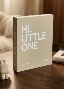 KAILA HI LITTLE ONE Grey - Coffee Table Photo Album (60 Negre Pagini)