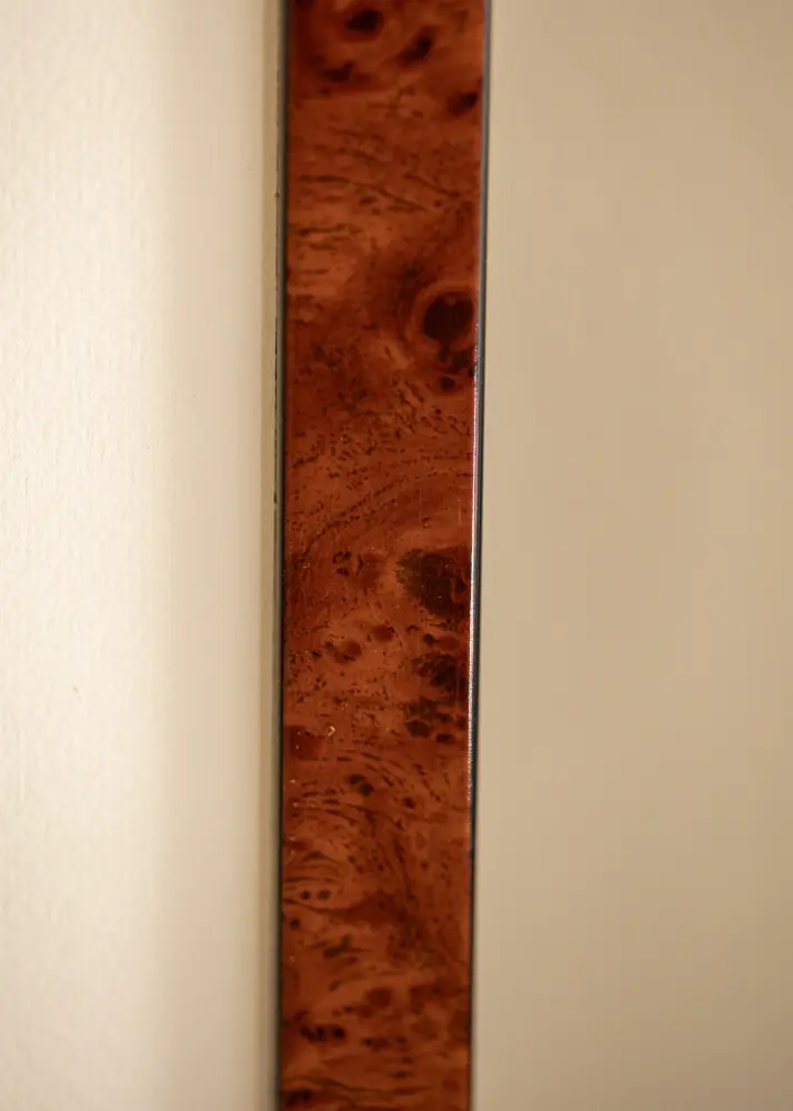 Ramă Hermes Sticlă acrilică Burr Walnut 20x30 cm