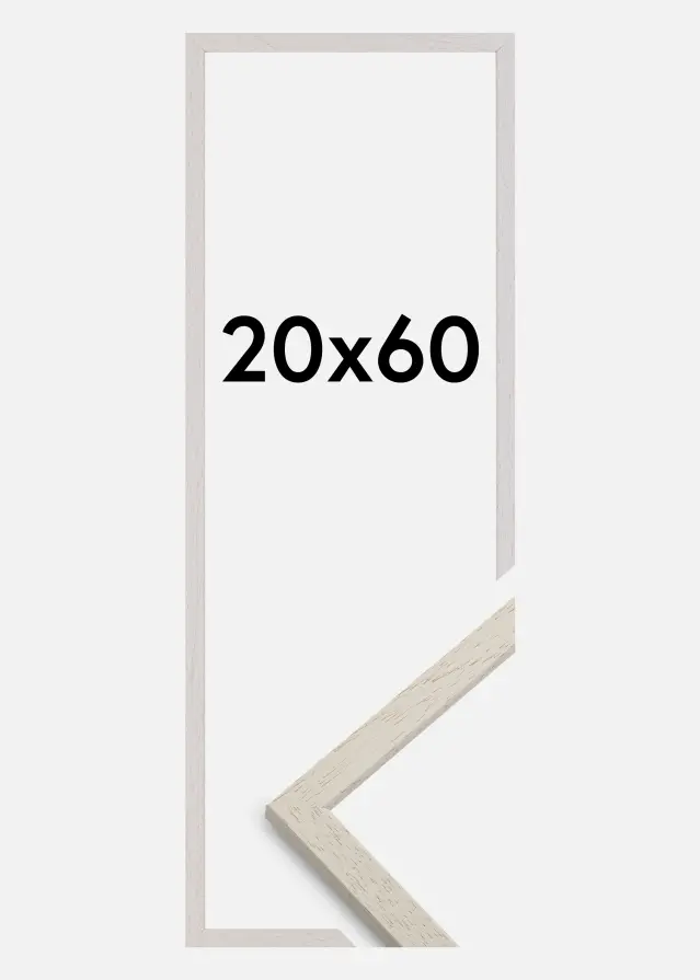 Ramă Edsbyn Sticlă acrilică Nisip 20x60 cm