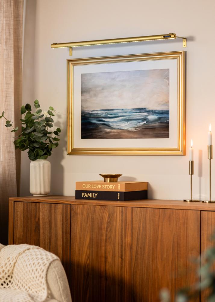 KAILA Brilliance Lampă pentru tablouri cu baterie 80 cm - Aur