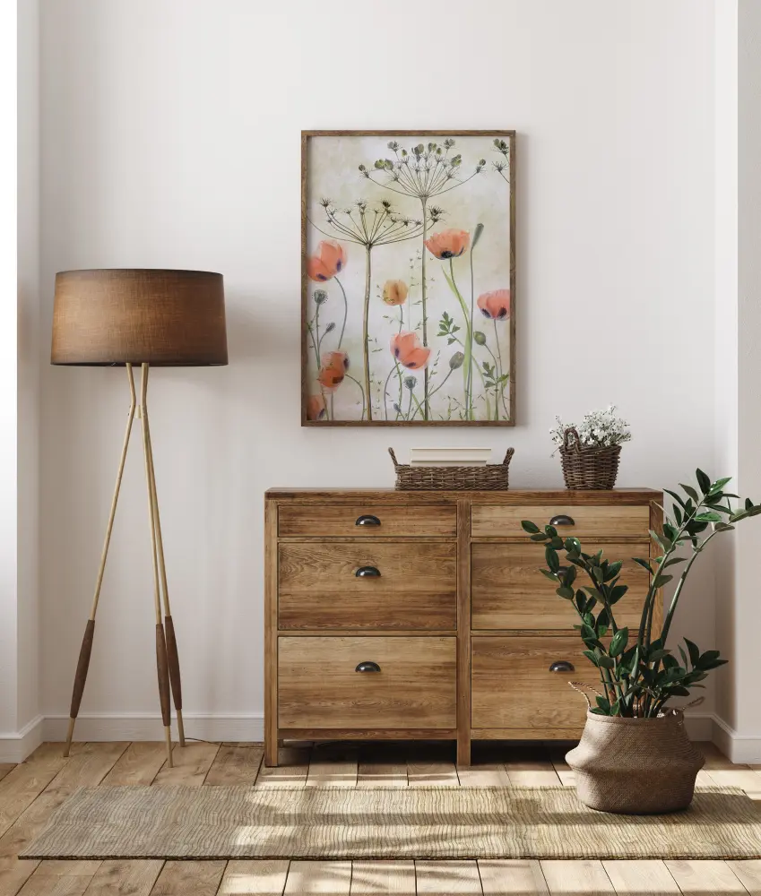 Poppy Meadow Poster