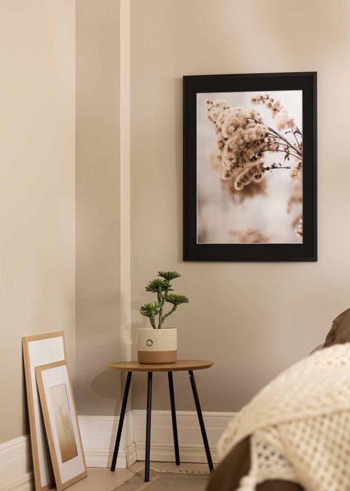 Ramă Trendy Negru 20x25 cm - Paspartu Negru 14x18 cm