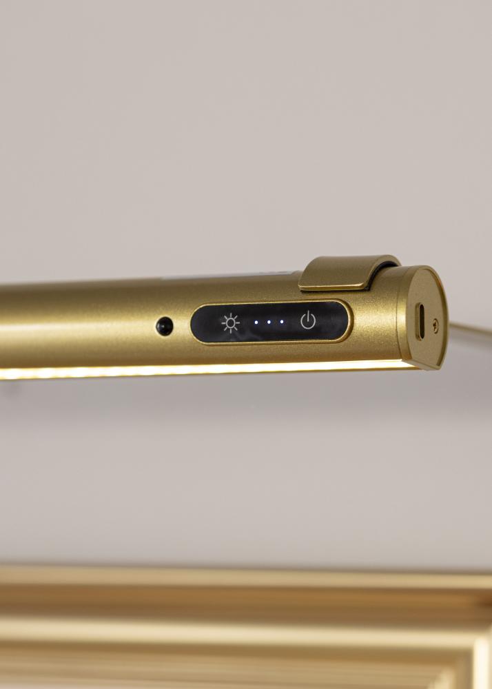 KAILA Brilliance Lampă pentru tablouri cu baterie 80 cm - Aur