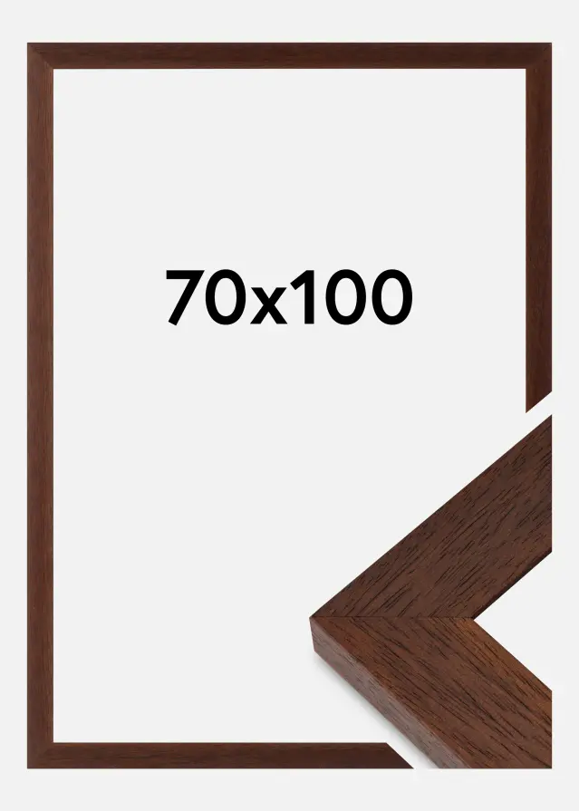 Ramă Juno Sticlă acrilică Tec 70x100 cm