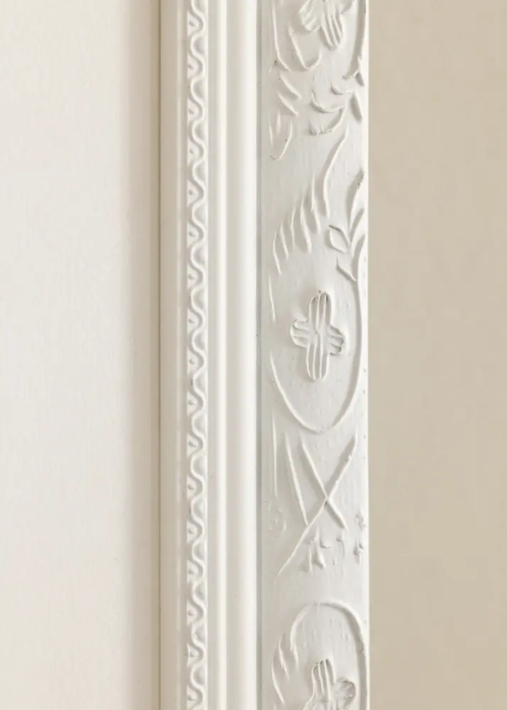 Ramă Baroc Alb 13x18 cm