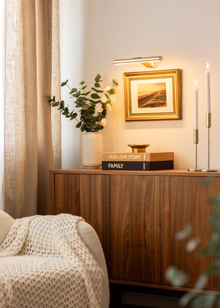 KAILA Lux Lumină pentru Tablouri cu Baterii 33 cm - Argintiu