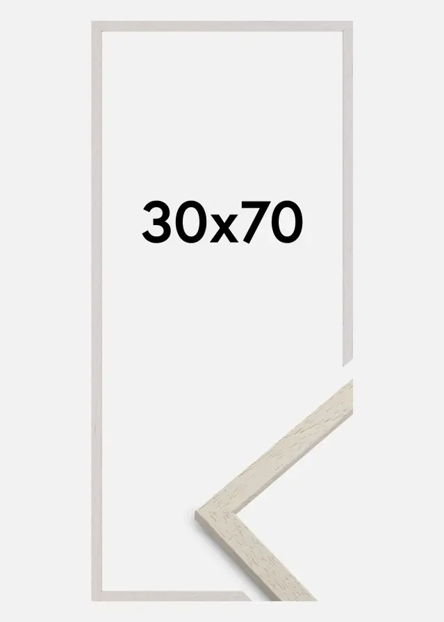 Ramă Edsbyn Sticlă acrilică Nisip 30x70 cm