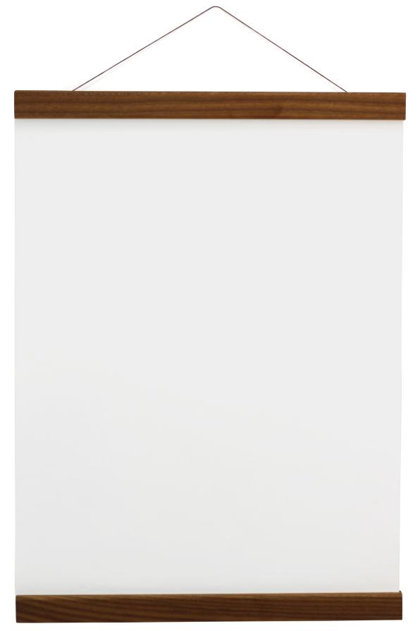 Agățătoare pentru postere Nuc - 70 cm