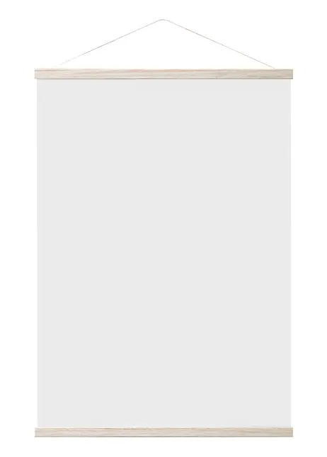 Agățătoare pentru postere ChiCura Stejar - 140 cm
