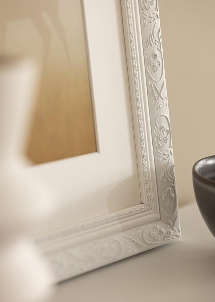 Ramă Baroc Alb 30x40 cm