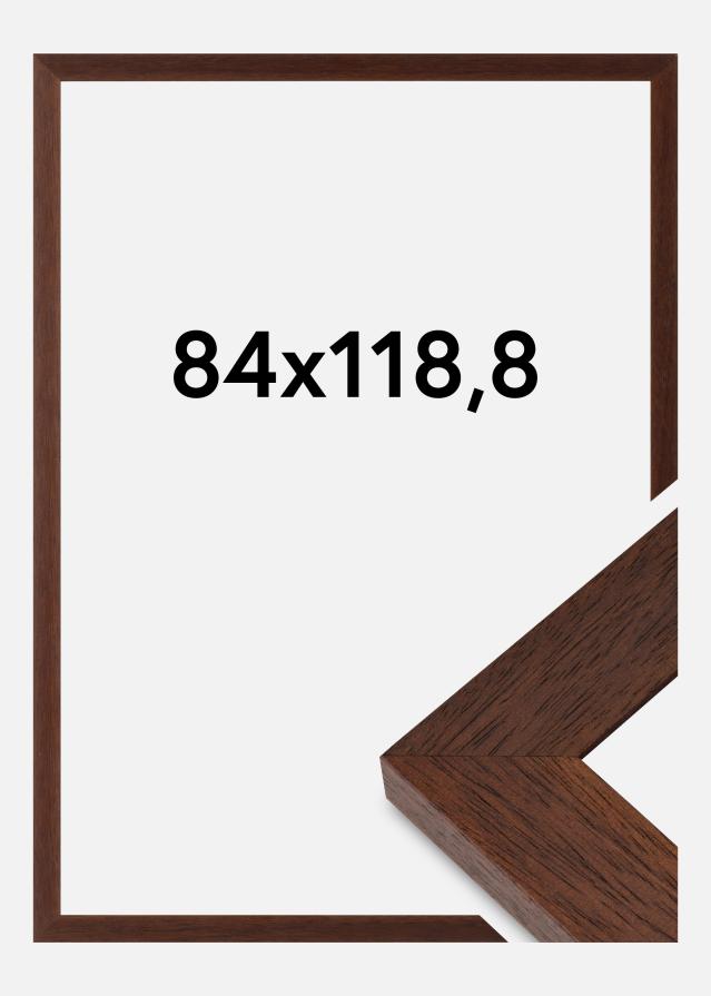 Ramă Juno Sticlă acrilică Tec 84,1x118,9 cm (A0)