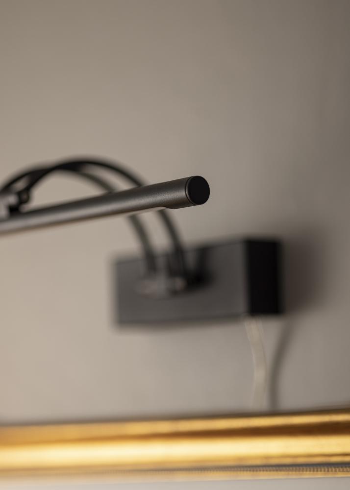 Gunnebo V962 LED pentru ramă 37 cm - Negru