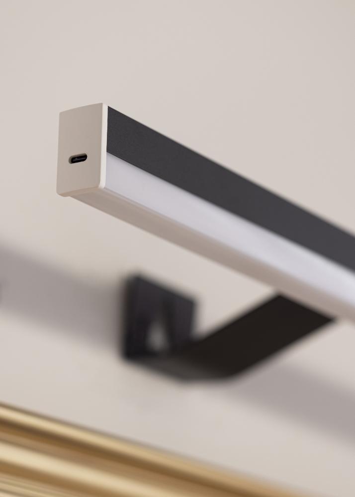 KAILA Radiate Ramă-empowered Tavelbelysning 55 cm - Negru