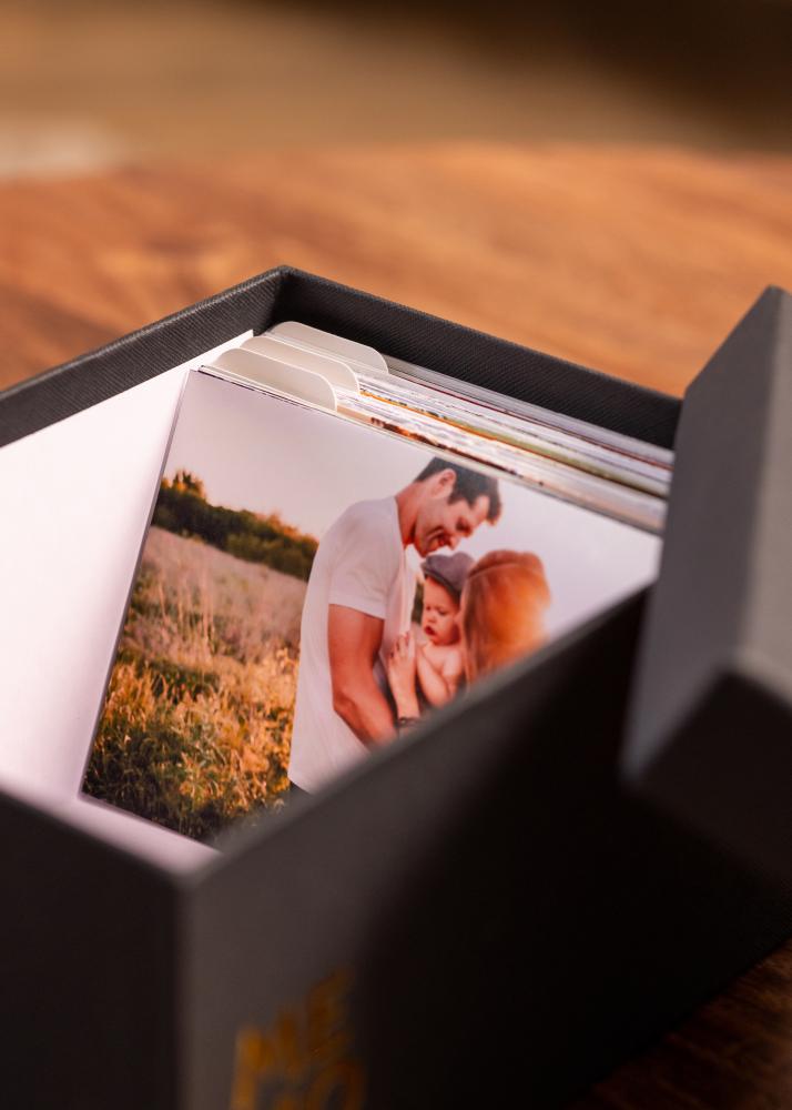 KAILA MEMORIES Cutie Foto (700 de poze în 10x15 cm) - Negru