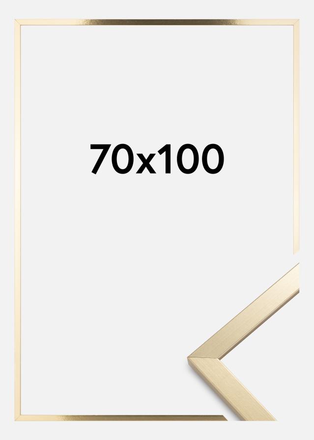 Ramă Trendy Sticlă acrilică Auriu 70x100 cm