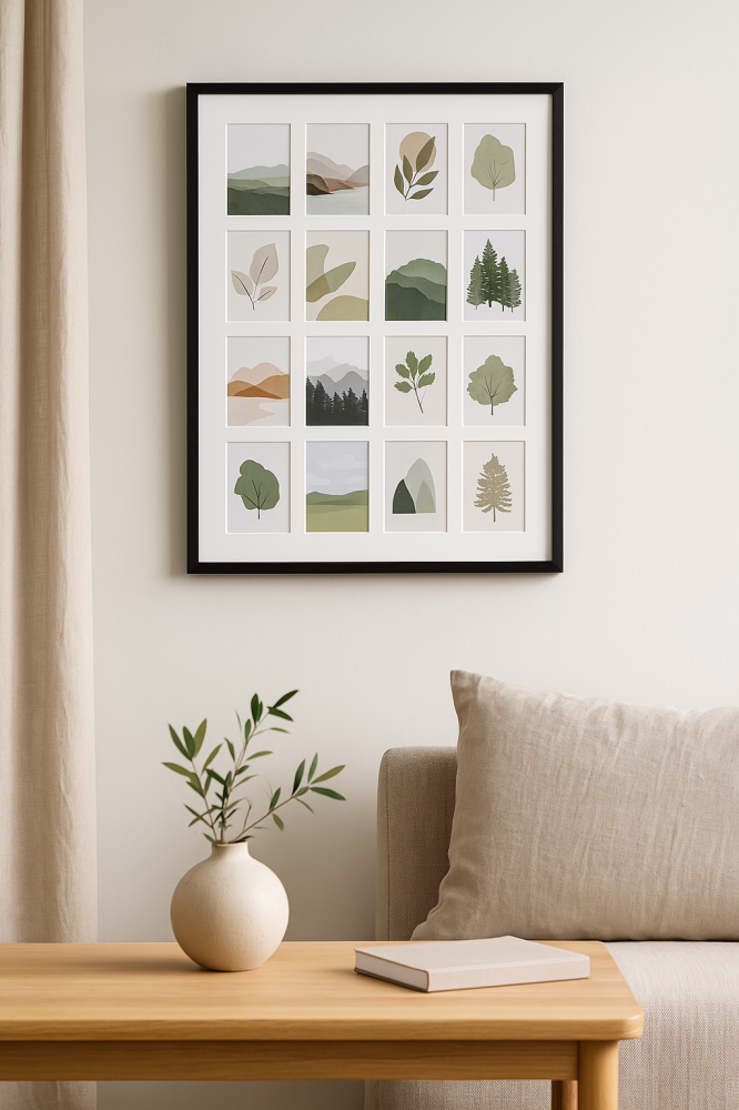 Black Wood - 16 Fotografii Colaj