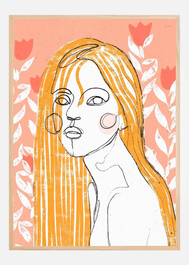 The Tulip Girl Poster