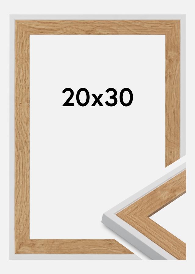 Ramă Clearline Sticlă acrilică Alb 20x30 cm