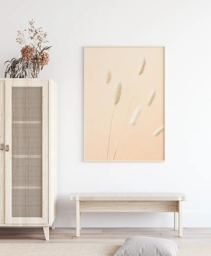 Bunny Grass I Poster