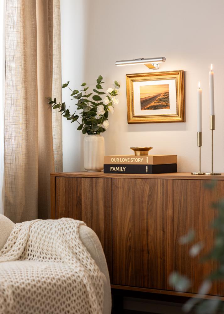 KAILA Lux Lumină pentru Tablouri cu Baterii 33 cm - Argintiu