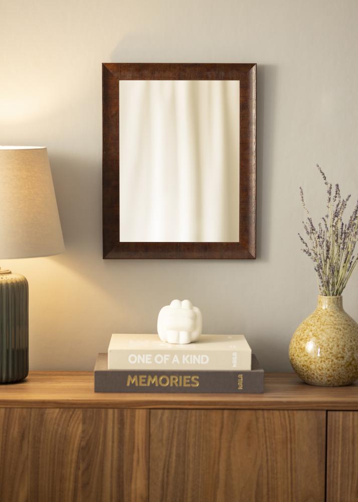 Oglindă Ribe Maro Veneer roșu - Măsurături proprii