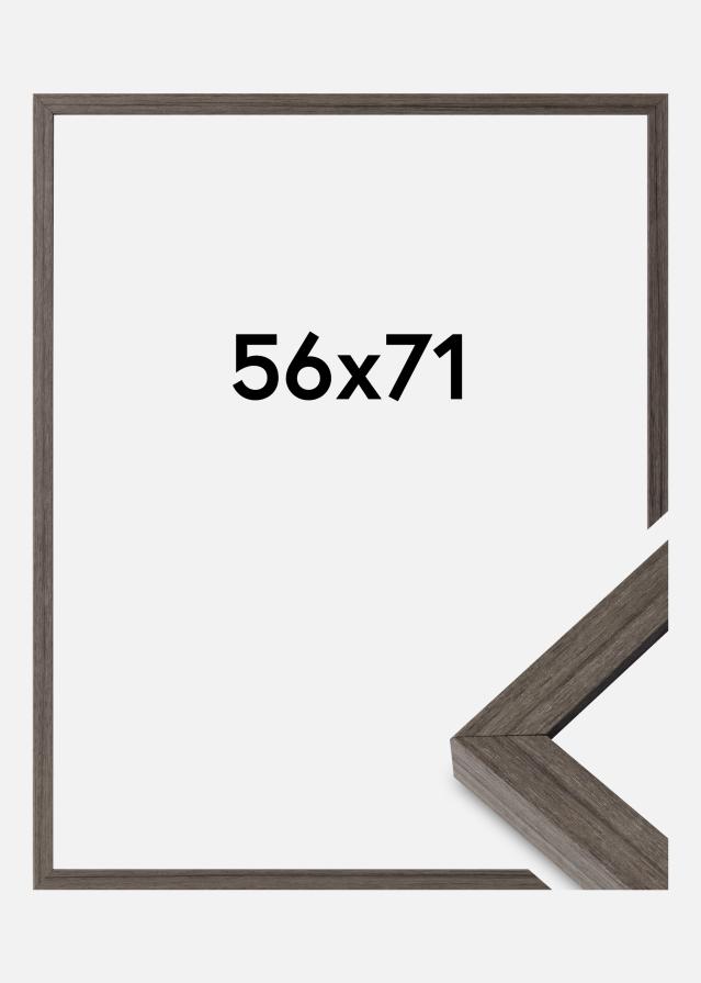 Ramă Hermes Sticlă acrilică Grey Oak 56x71 cm