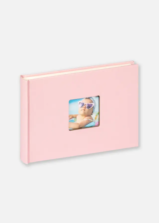 Fun Album pentru bebeluși Roz - 22x16 cm (40 Albe pagini/20 foi)