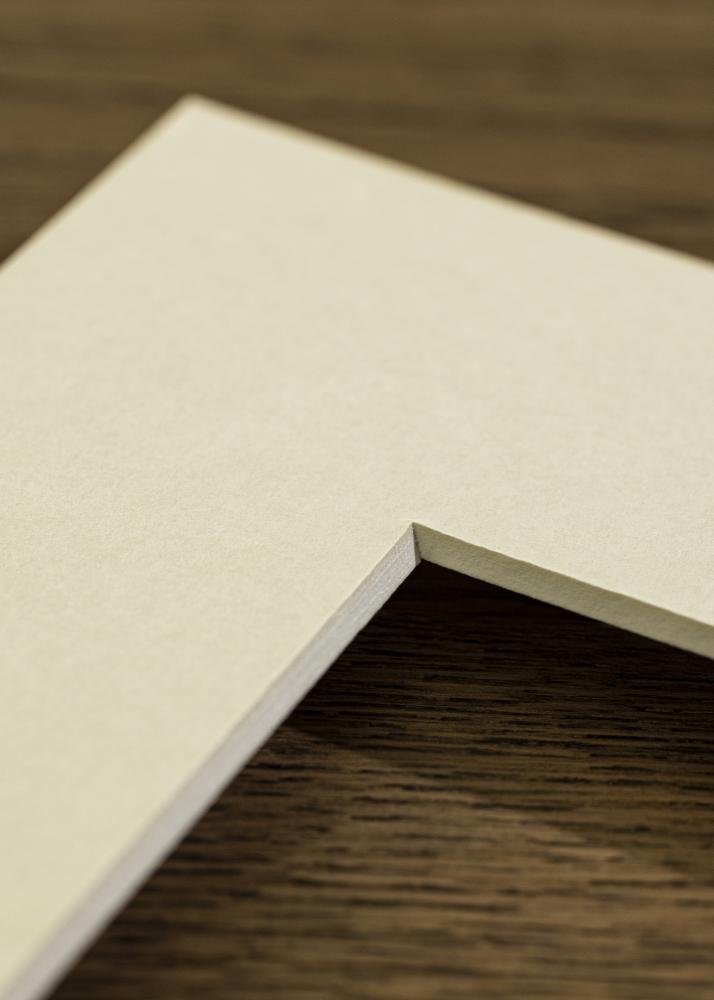 Paspartu Off-white Margine albă 50x60 cm (39x49)