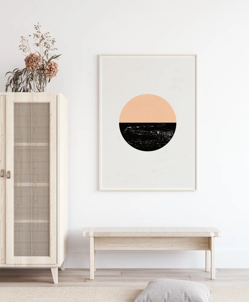 Abstract Circle I Poster