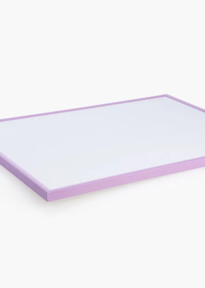 Ramă New Lifestyle Violet deschis 30x40 cm - Paspartu Alb 21x29,7 cm (A4)