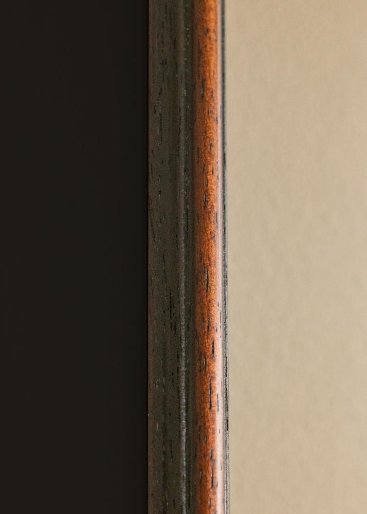 Ramă Horndal Nuc 24x30 cm - Paspartu Negru 18x24 cm