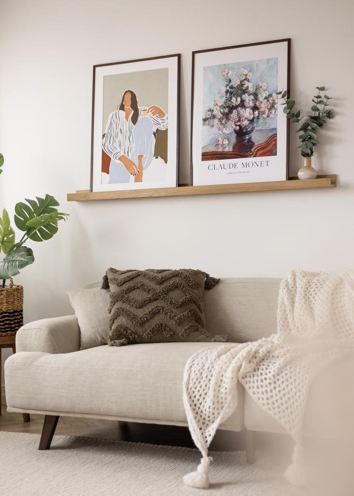 KAILA Poliță pentru tablouri Stejar 140 cm