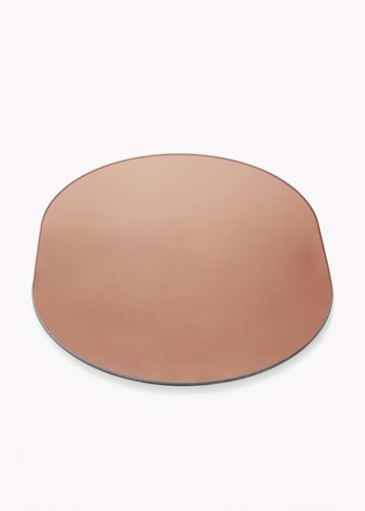 KAILA Oglindă Oval Rose Gold 50x70 cm
