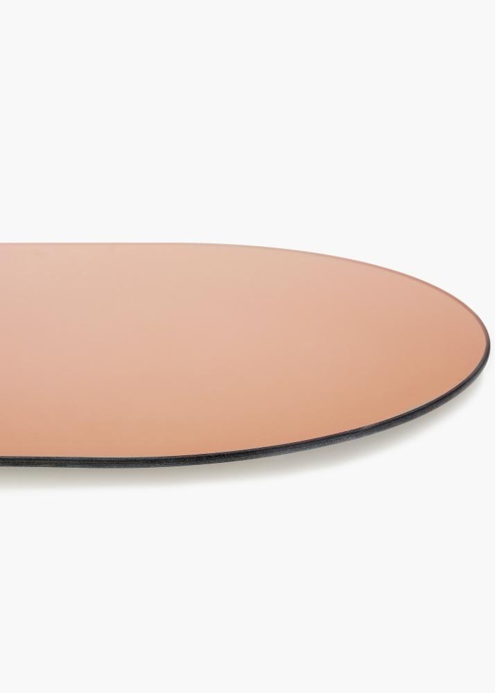 KAILA Oglindă Oval Rose Gold 50x70 cm