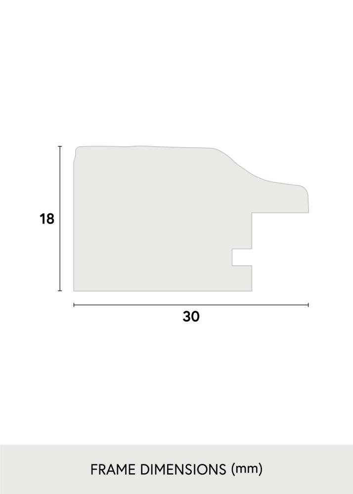 Ramă Leonie Alb - Mărime la alegere